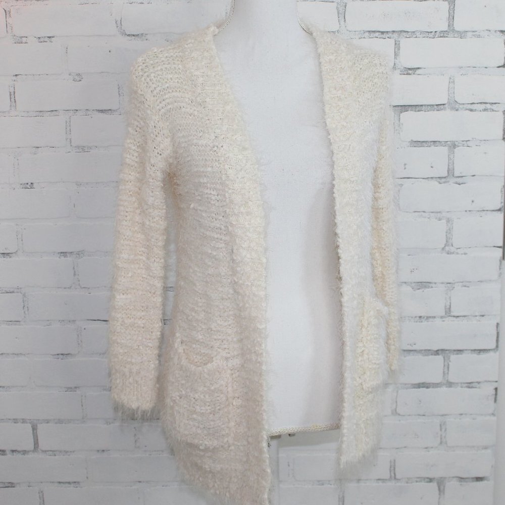 Poof Apparel Soft Long Sleeve Cardigan Sweater